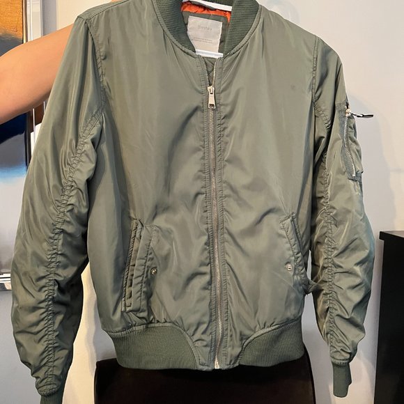 BERSHKA BOMBER JACKET - Picture 2 of 3